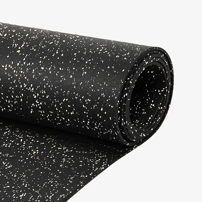 Flooring Inc's 1/4" Thick Tough Rubber Flooring Roll | Flexible Recycled Rubber Floor Mats for Home Gym | Heavy Duty Rubber Mat for Home Gyms, Sheds, Horse Stall Mat or Trailer - Image 4