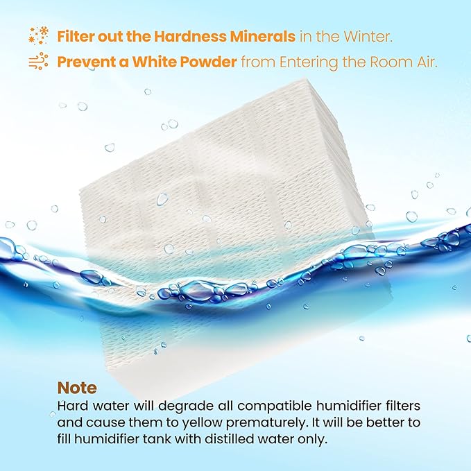 ANTOBLE 1043 Humidifier Filter Replacement for Essick Air AIRCARE EP9500 EP9700 EP9800 EP9R500 EP9R800 826000 831000 and Bemis Space Saver 800 8000 Series Evaporative Humidifiers - Image 5
