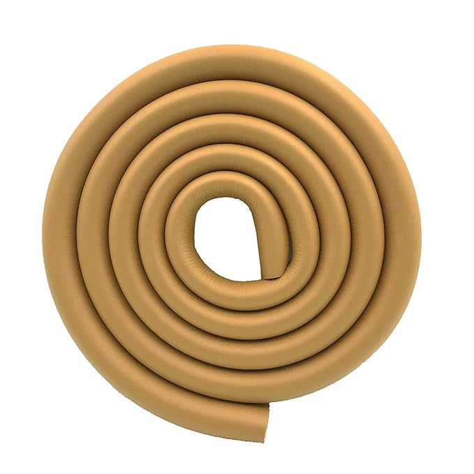 M2cbridge U Shape Extra Thick Furniture Table Edge Protectors Foam 6.5 Ft (Wood) by M2cbridge