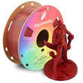 Polymaker Panchroma Red Color Changing PLA, 1.75mm, 1KG, Glitter Starlight Mars 3D Printer Filament, Hides Layer Lines, Easy to Print, Tangle Free, AMS Compatible, Works with Most FDM Printers by Polymaker