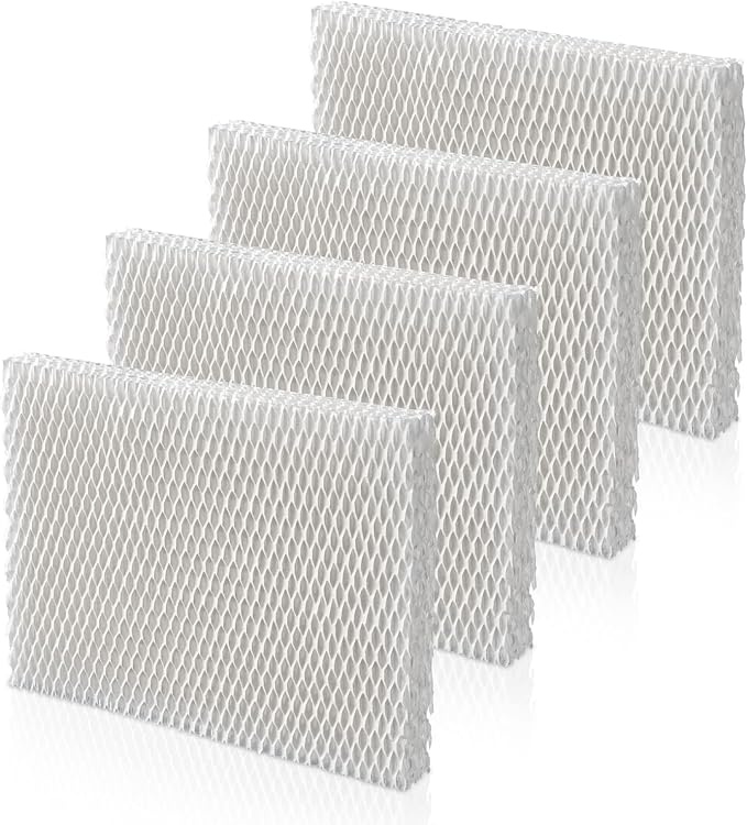 Pokin MD1-0034 Humidifier Filters Wick,Compatible with Vornado Humidifier Replacement Filter Model:Ev100,Ev200, Evap2,Evdc300,Evap40 Evdc500,Evaporative Humidifiers -(4 Pack) by Pokin