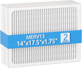 14 x 17.5 x1.75 MERV 13 Replacement Dehumidifier Filter Compatible with Santa Fe Advance90, Advance100, Advance120, Honeywell DR90 & DR120 dehumidifier Models, 2 Pack by Cooyafan