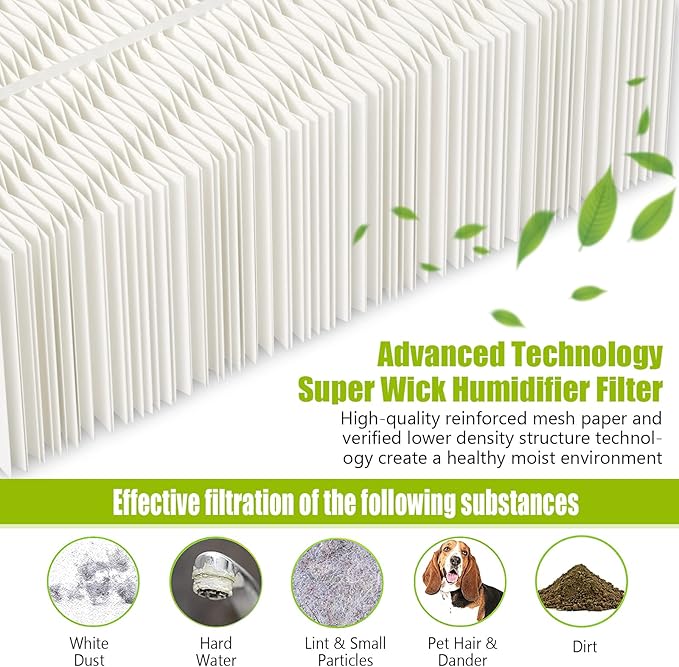 1043 Super Wick Humidifier Filter Replacement for Essick Air AirCare Bemis Essick Compatible with EP9500 EP9700 EP9800 EP9R500 821000 826000 826600 826800 826900 831000 EP9R Humidifiers - Image 4