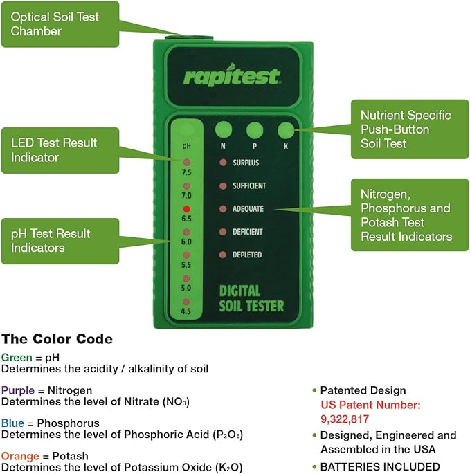 Luster Leaf 1605 Rapitest Digital Soil testing Kit - Image 3
