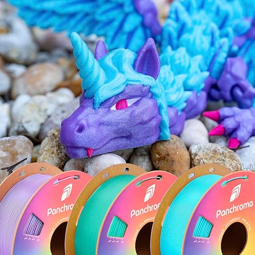 Polymaker Panchroma Celestial PLA Filament, Celestial Green 1.75mm 3D Printing Filament, Shiny Glittering 3D Printer PLA Filament, Fit Most FDM 3D Printers, 1kg Spool (2.2lbs) - Image 6