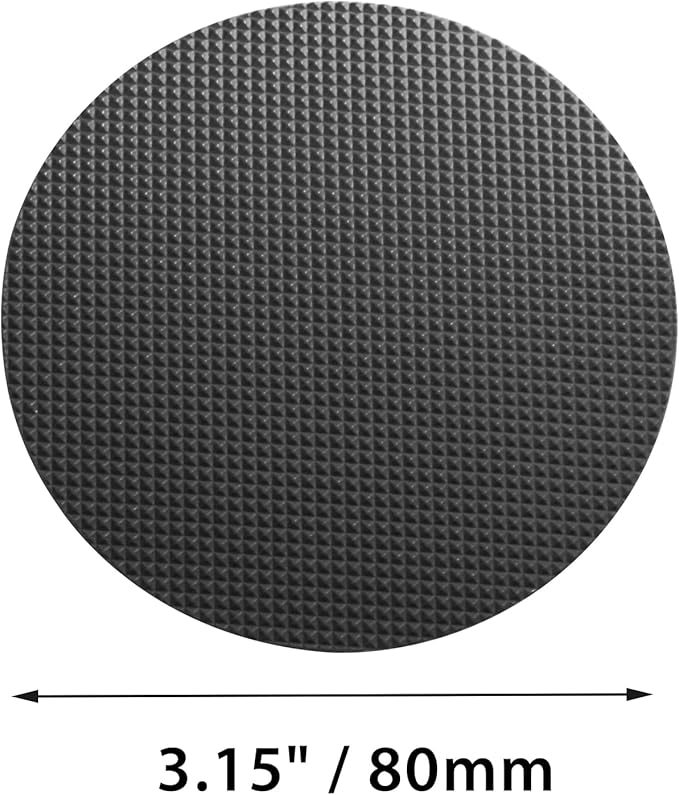 24 PCS Bathtub Non Slip Stickers Black Adhesive Decals Round Shape Anti Slip Shower Stickers Bath Non Slip Stickers for Floor Bathroom Stairs Ladders with Scraper - Image 5