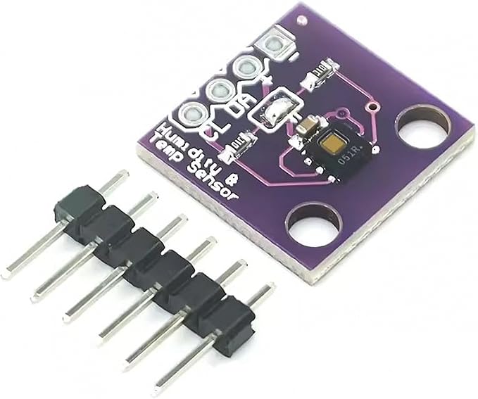 2pcs GY-213V-HDC1080 High-Precision Temperature Humidity Sensor Module Humidity Temperature Module - Image 2