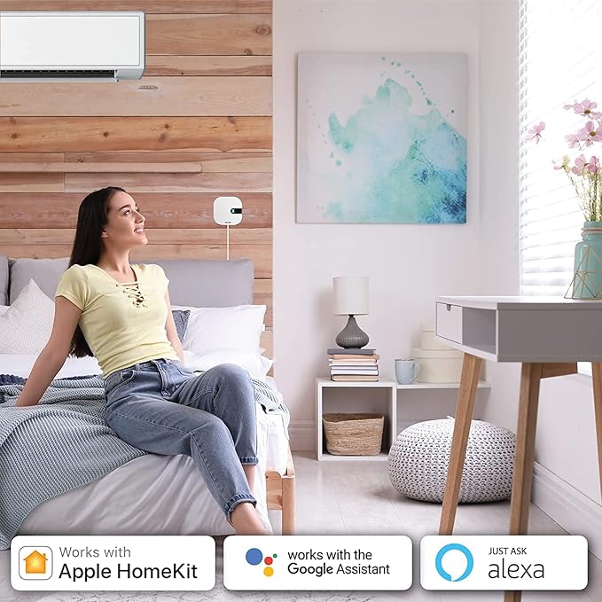 Sensibo Air - Smart Air Conditioner Controller. Apple HomeKit Certified. 60-Seconds Installation. Maintains Comfort and Energy Saving Features. Compatible with Google, Alexa, Apple HomeKit & Siri - Image 6