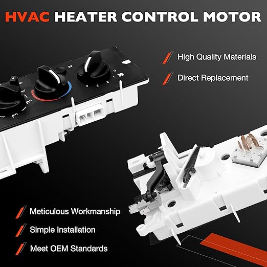 7787-880011 Front Climate Control Module A/C Heater Air Conditioning Panel, Compatible with 2001-2005 Mack Ch613 cv713 -Replace OE#: 11-1225, 1000149542, 3899002, 850-7450 - Image 3