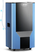 198 Pints Dehumidifier with Pump and Drain Hose for Commercial and Industrial Large Room, Basements, Storages, Warehouses, Auto Defrost, LGR Tech, 5 Years Limited Warranty by Xdrier