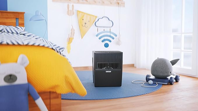 AH515 Original Connect Filter-Free Evaporative Humidifier - Spaces up to 375 ft² - Black - WiFi Compatible - Image 6