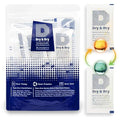 Dry & Dry 10 Gram [60 Packets] Premium Orange Indicating Silica Gel Packets Desiccants - Food Safe Silica Packets Silica Gel Silica Gel Packets by DryDry