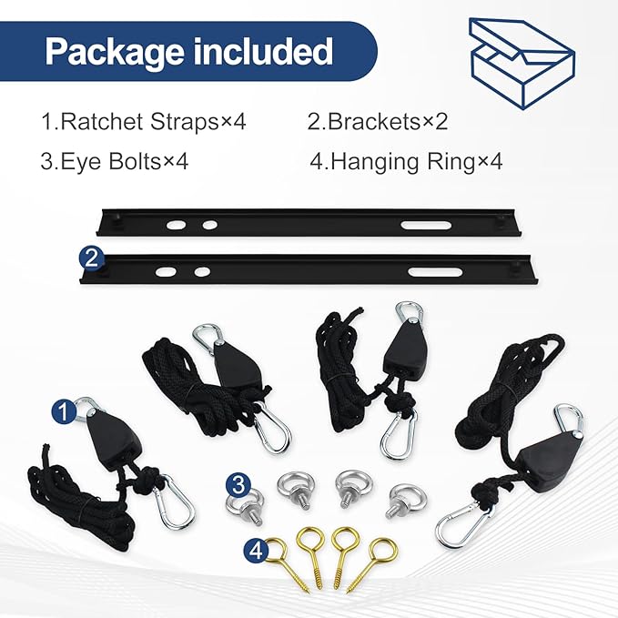 Dehumidifier Hanging Kit for Crawl Space & Basement – 300 Lb. Capacity | Anti-Vibration Mounting Brackets to Reduce Noise, Secure Hanging Dehumidifier Kits (Easy Install) - Image 6