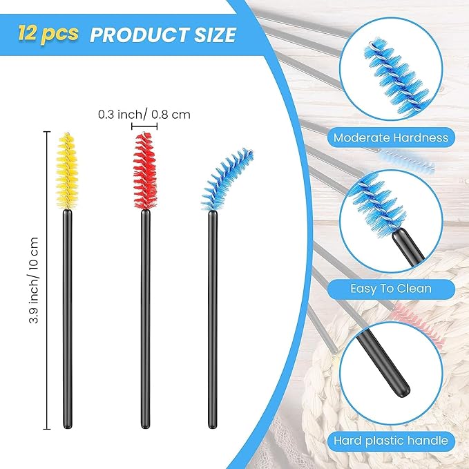 Hummingbird Feeder Cleaning Brush Mini Nylon Brush Set Brush Cleaner for Baby Bottles, Tubes, Jars, Bird Feeder (12 Pieces) - Image 3
