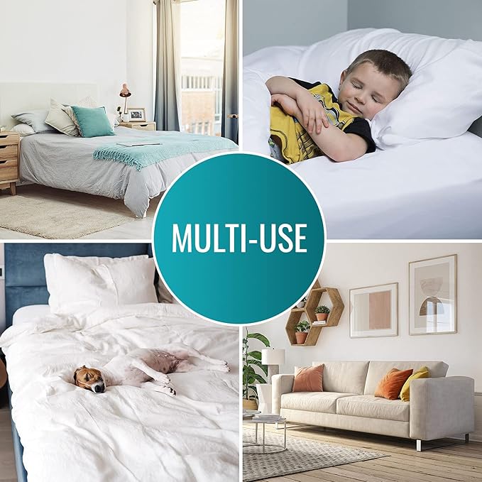 DMI Waterproof Sheet to be Used as a Bed Pad, Bed Liner, Mattress Protector, Pee Pad, Furniture Cover or Seat Protector with Quilted Slide Sheet and 4 Layers of Protection, Without Straps, 36 x 40 - Image 5