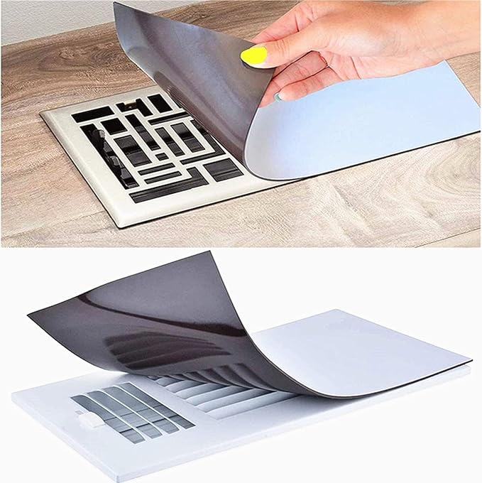Magnetic Vent Covers 4" X 10", 3 Pack Thick Stronger Magnet Air Vent Cover for Floor, Wall, Ceiling Vents, Air Registers, RV, Home HVAC and AC Vents - Image 6