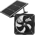 Solar Powered Wall Mount Exhaust Fan, 35 Watt (for Home, Garage, Workshop, Greenhouse, RV, Outdoor Garden, etc.) by OMNIPV