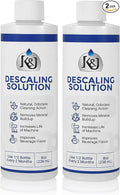 K&J Pemium Descaling Solution (4 uses) - Made in USA - Descaler for Keurig, Breville, Nespresso, Delonghi, Cuisinart, and all Coffee and Espresso Machines by KJ