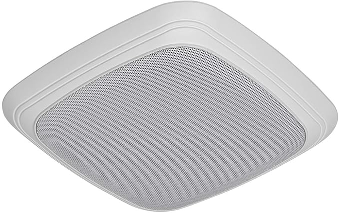 Homewerks Worldwide 7130-04-BT Bathroom Fan Bluetooth Speaker, Ceiling Mount Exhaust Ventilation 1.5 Sones 70 CFM, White - Image 3