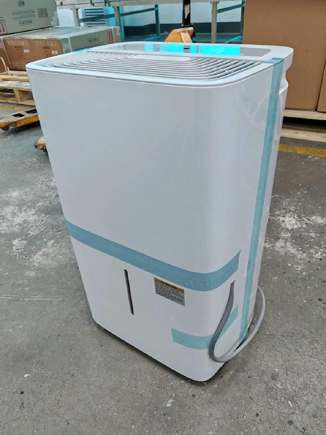 ARLIME 150 Pints Dehumidifier with Pump, 7000 Sq.Ft Dehumidifier w/24H Timer, LED Display, Child Lock,2 Drain Hoses & Auto Defrost for Basement Garage Home Office (150 Pints) - Image 8