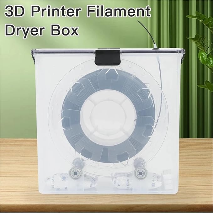 3D Printer Accessories Filament Dry Box Storage Hot-Air Heating Storage Box Holder Filament Printing Material for All 1Kg FDM(Dryer Box,2 Set) - Image 2