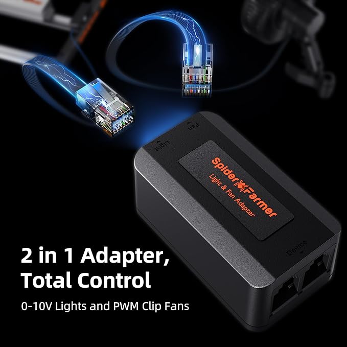 Spider Farmer GGS Controller Kits, Smart Environmental Controller, Temp Humid Light Sensor and Adapter, Ideal for Indoor Grow Cycle System Auto Management - Image 8