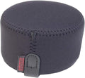 OP/Tech USA Hood Hat – Universal Lens Cap for DSLR & Digital Cameras | Neoprene Camera Lens Hood, Soft Cap for Camera Lens & Protection - Medium (Black) - Made in USA by OPTECHusa