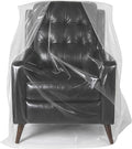 Yotelab Plastic Furniture Cover for Moving, Plastic Chair Covers Protector, Waterproof Couch Cover for Storage, Clear Moving Bags for Recliner Armchair Patio Chair, 42Wx34Dx65H/48H Inches (No Seal) by Yotelab