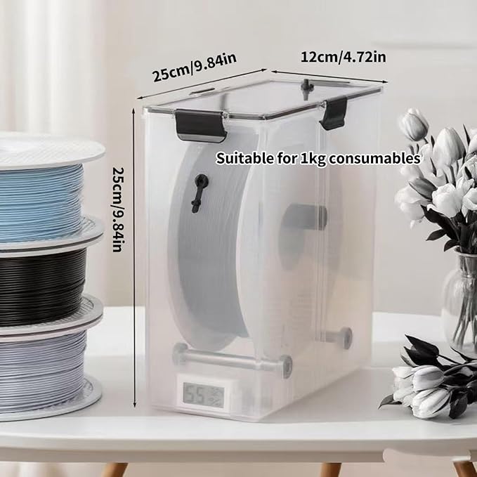 Filament Storage Box Container for Printing Filament Sealing Portable Storage Case Printer Filament Dry Storage Box - Image 6