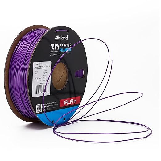 INLAND Micro Center PLA+ 3D Printing Filament 1.75mm - PLA Pro Dimensional Accuracy +/- 0.03 mm - 1kg Cardboard Spool (2.2 lbs) (1 Pack Purple, 1.75mm) - Image 7
