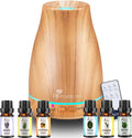 Diffuserlove Essential Oil Diffuser 200ML Aroma Diffuser Mist Humidifiers with 7 Color LED Lights, Auto Shut-Off Function for Bedroom Office Room House by Diffuserlove