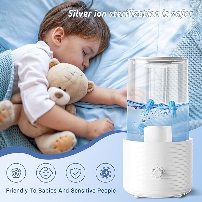 Humidifier Cleaner, 3 Pack Humidifier Cleaning Fish for Universal Humidifiers Tanks 90 Days, Purifies Water & Prevent Hard Water Build-Up, Reduce White Dust and Odors - Image 5