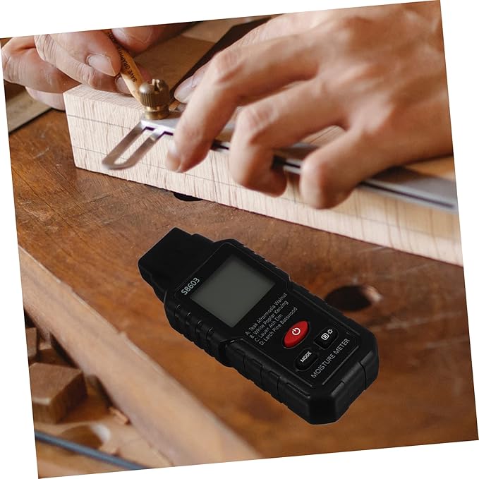 Angoily Moisture Sensor Hygrometer for Woodworking Wall Moisture Indoor Humidity Reader - Image 8