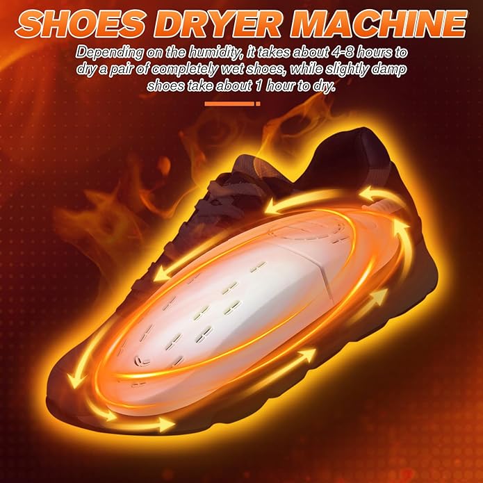 Shoe Dryers Portable, Boot Dryer, Telescopic Electric Shoe Warmer Machine for Sneaker Socks Gloves - Image 4