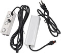 Garosa Ultrasonic Mist Maker, 3 Head Stainless Steel Fogger IP67 Water Proof Power Supply for Indoor Outdoor Landscape Garden Humidifier (US Plug) by Garosa