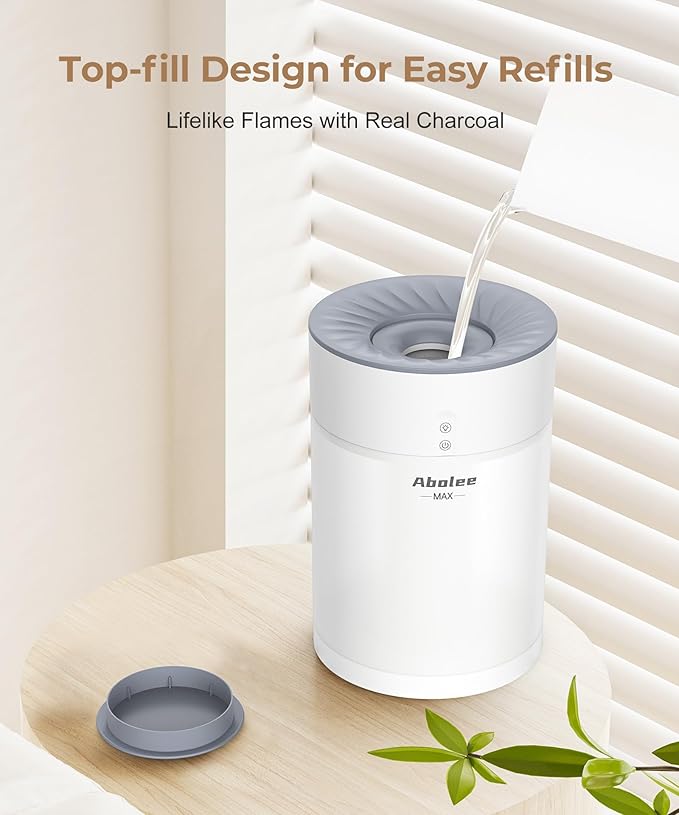Abolee Humidifiers for Bedroom 4.5L Cool Mist with Essential Oil Diffuser, Humidifier Large Room, 24dB Quiet Air Humificador fit Baby Nursery & Plants, 360° Adjustable, Easy Fill & Cleaning (White) - Image 3