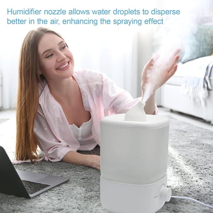 Humidifiers Spray Nozzle for Levoit Classic 160, 40 Degree Tilted Spray, Enhances Water Mist Effect, Prevents Water Droplets from Falling On The Tabletop - Image 7