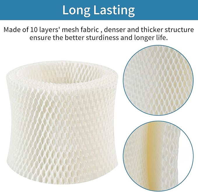 HAC-504 Humidifier Filter A Compatible with Honeywell HAC-504, HAC-504AW, HAC504V1, HCM-350, HCM-300, HCM-305T, HCM-310T, HCM-450, HCM710, HCM-600, HCM-500 Series & Cool Mist Humidifiers, 4Pack - Image 4