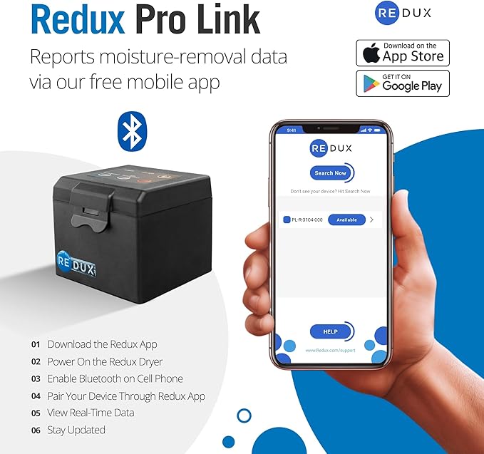 Pro Link Hearing Aid Dryer Dehumidifier - Mobile App Controlled Professional Vacuum Drying for Rechargeable Hearing Aids, Earbuds & Cochlear Implants, Removes Moisture & Dust, Easy to use - Image 7