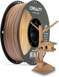 Creality Wood Filament PLA, 3D Printer Filament 1.75 mm, Smooth Silk Texture, Toughness, 1kg(2.2lbs)/Spool Printing Filament, for All FDM Printers (Wood) by Creality