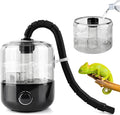 Reptile Humidifier Fogger, 3L Visible Tank Reptile Miste-r for Reptile & Amphibians Terrariums, with Hose Nozzle for Bearded Dragon/Lizard/Gecko/Snake/Tortoise/Moss by JIANWEI