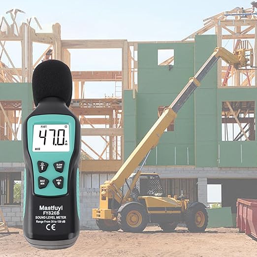 Sound Level Meter, Portable Noise Tester with Accuracy Measurement Technology for Factory Traffic Environmental Monitoring - Image 3