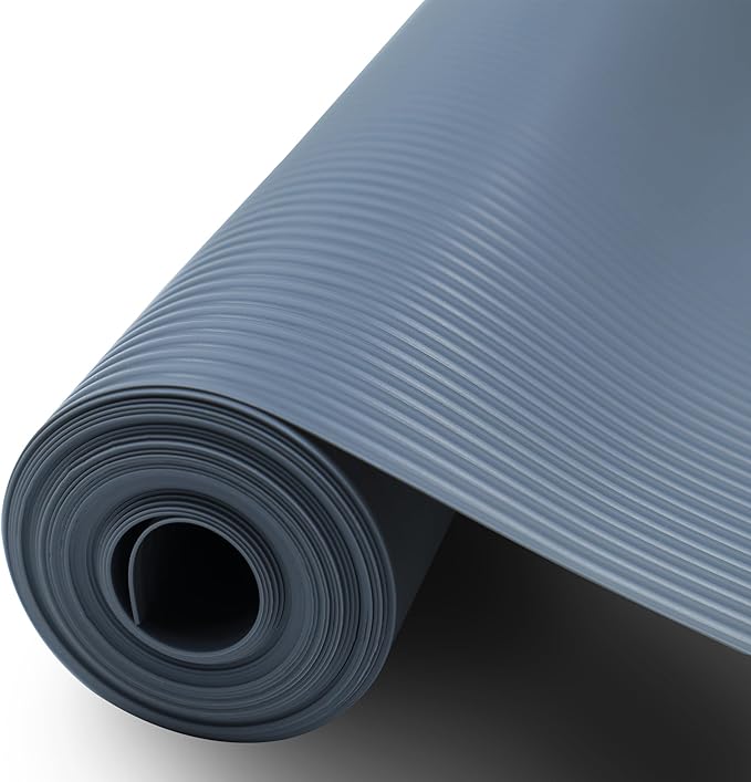 Non-Slip Shelf Liner, for Kitchen Cabinets, Washable Oil-Proof & Waterproof Drawer Mats for Refrigerators, Shelves & Desks, Non-Adhesive EVA Material by Unknown