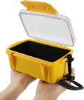 Small Waterproof Box Dry Box Waterproof Storge Container Small Watertight Dry Boxes for Kayaking Boat, 6.5" L x 4.3" W x 3.4" H by Wxvhji