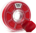R3D PLA Filament 1.75mm, 0-370 mm/s High Speed PLA Printing, Dimensional Accuracy +/- 0.02mm, 1KG (2.2lbs) Clear Plastic Spool 3D Printer Filament (Red) by R3D