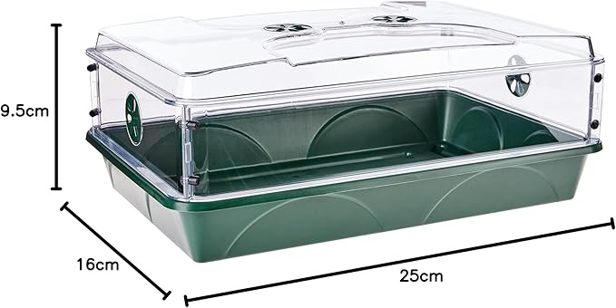 EarlyGrow 93774 Domed Propagator, 1 Height Extender, Green - Image 9