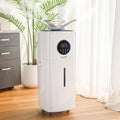Humidifiers for Large Room Whole House Humidifier for Home 2000 sq.ft, 5.5Gal Cool Mist Top Fill Humidifier Floor Humidifier 21L 2000ML/H Dual 360° Nozzles 3 Speed by Bigcapacitybigpeaceofmind