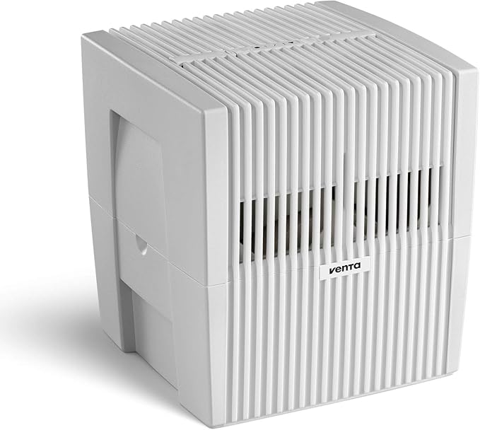 Venta LW25 Original Humidifier in White - Filter-Free Evaporative Humidifier for Spaces up to 430 ft² by VENTA