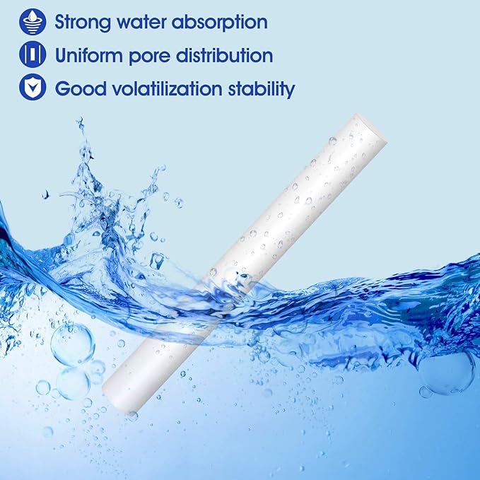 60 Pieces 2.75 X 0.31 Inch Car Diffuser Sponges Refill Sticks Humidifier Filter Replacement Wick Absorbent Sponge Sticks for Mini Car Office Bedroom Humidifier Ultrasonic Aroma Diffuser - Image 4