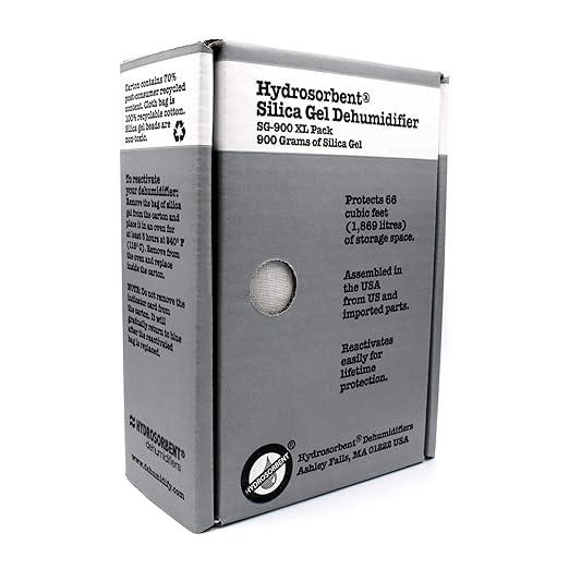 Hydrosorbent 900 Gram Silica Gel for 66 Cubic SG-900 by HydrosorbentDehumidifiers